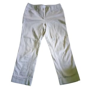 NWOT WHBM RollCuff  Stretch Denim Sz0